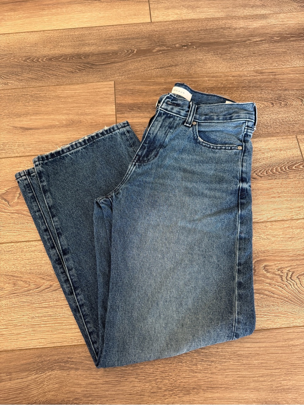 PacSun Dylan Baggy Jeans - Dark Blue Denim